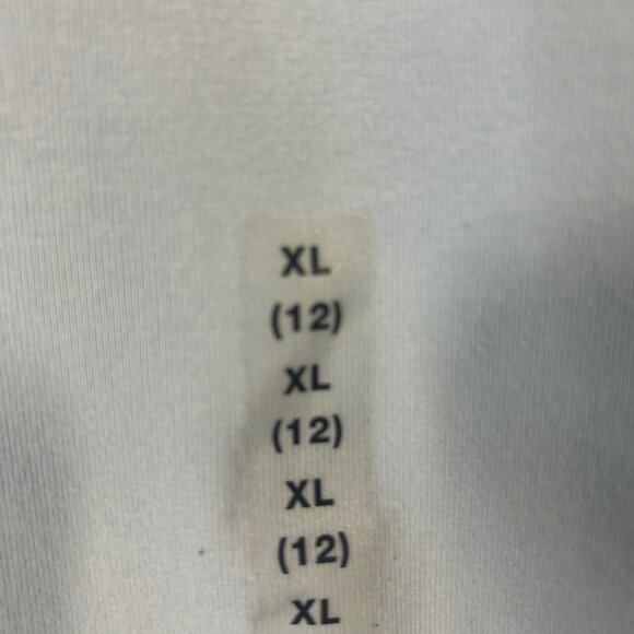 Gap Kids XL(12) Light Blue Star-Embroidered Long-Sleeve Stretch Cotton Shirt - Picture 3 of 11